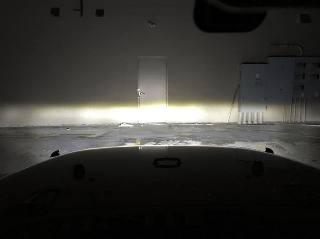 Aosi Fog Light Beam Pattern